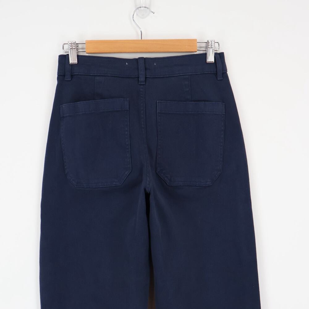 Everlane The Utility Barrel Pant Navy Blue Size 4 Regular NWOT - Picture 6 of 7